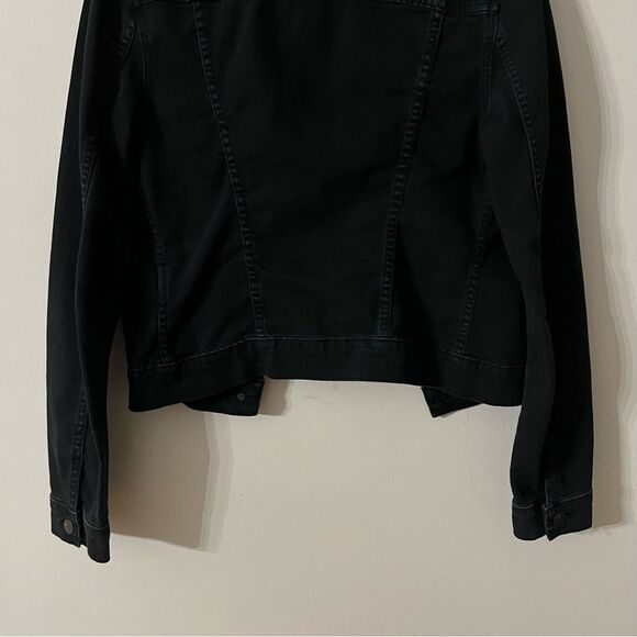 J Brand Blue Dark Washed Denim Jean Jacket Size Medium - Picture 8 of 10